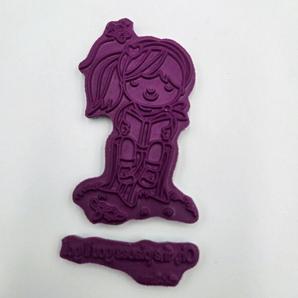 Your Next Stamp Cling Rubber Stamp Sets Lot Of 6 Ellie Loves To Read Ellie Loves - Picture 3 of 16